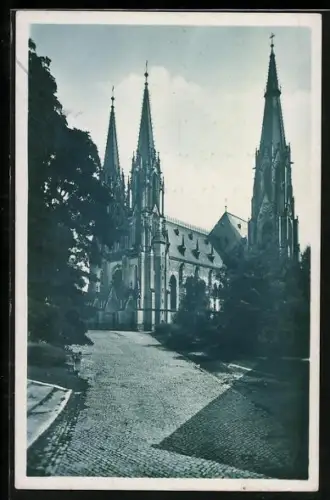 AK Olmütz, Blick auf den Dom