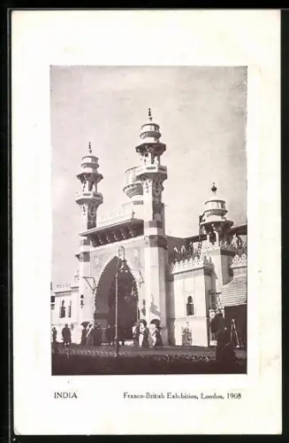 AK London, Franco-British Exhibition 1908, India