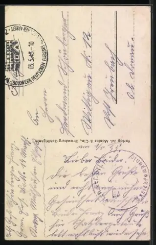 AK Mülhausen, Blick in Wildemannstrasse