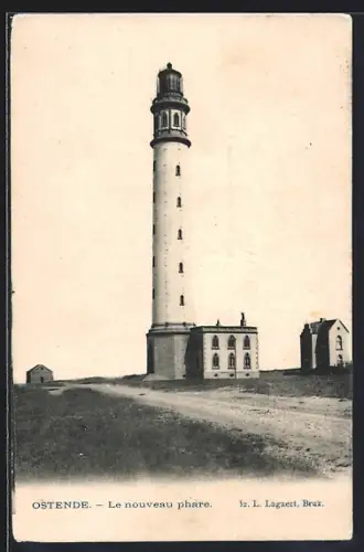 AK Ostende, Le nouveau phare