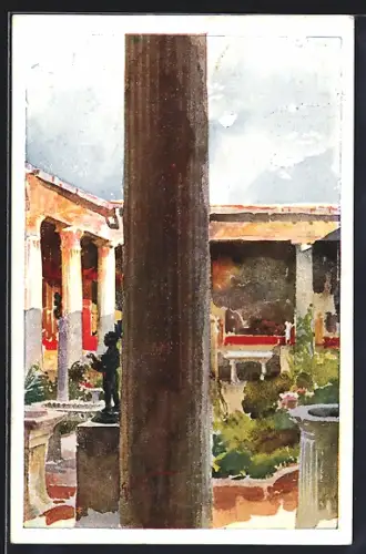 Künstler-AK Pompei, Casa dei Vettii