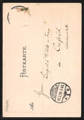 Lithographie München, Ruhmeshalle und Bavaria