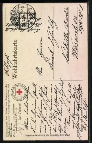 AK Matrose der Kaiserlichen Marine, 1914-15