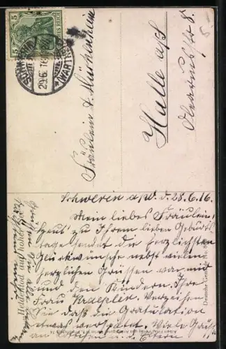 AK Heldentod auf hoher See, Matrosen mit Reichskriegsfahne