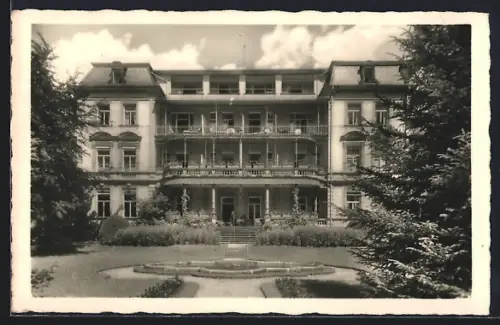 AK Bad Reichenhall, Erholungsheim des Bayer. Spark. u. Giroverbandes, Luitpoldstrasse 8