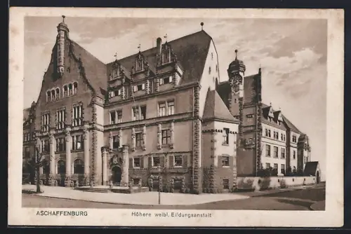 AK Aschaffenburg, Höhere weibl. Bildungsanstalt