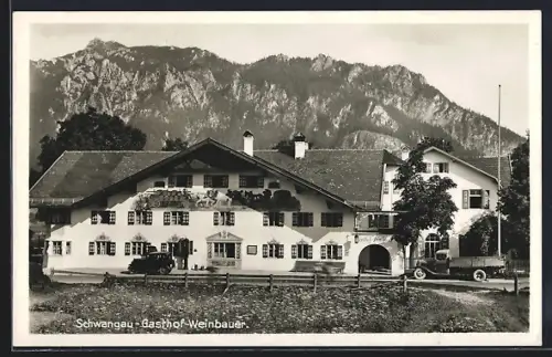AK Schwangau b. Füssen, Gasthof Weinbauer