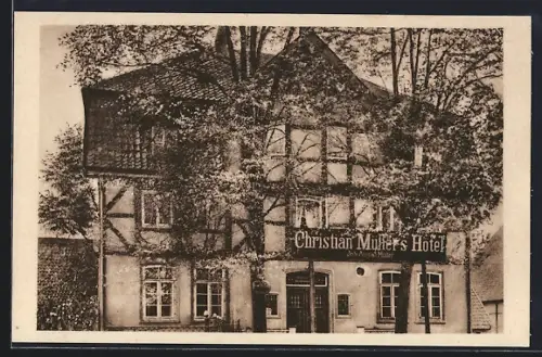 AK Duingen, Christian Müller`s Hotel, Inh. August Müller