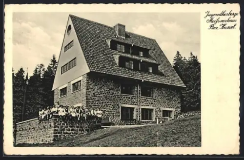 AK Hoher Meissner /Kassel, Jugendherberge Meissnerhaus