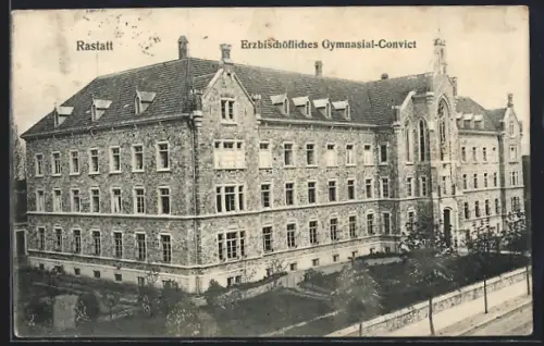 AK Rastatt, Erzbischöfliches Gymnasial-Convict