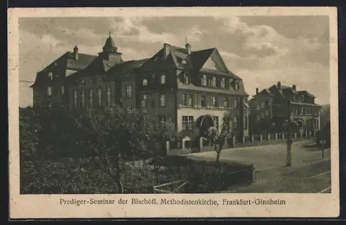 AK Frankfurt-Ginnheim, Prediger-Seminar der Bischöfl. Methodistenkirche