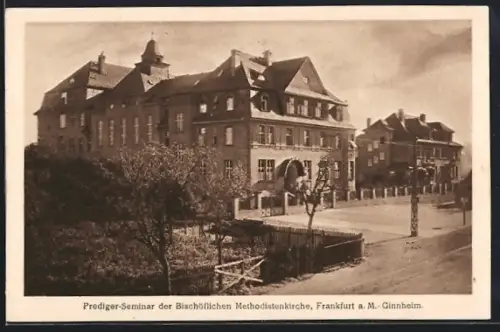 AK Frankfurt-Ginnheim, Prediger-Seminar der Bischöflichen Methodistenkirche