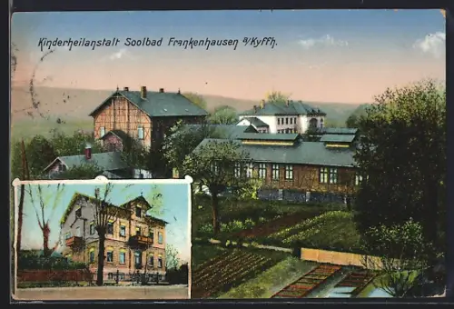 AK Frankenhausen a. Kyffh., Kinderheilanstalt, Soolbad