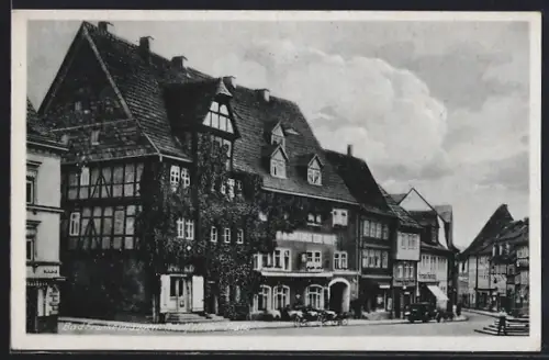 AK Bad Frankenhausen, Platz, Geschäfte