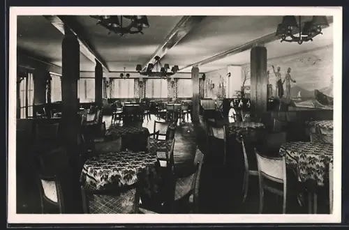 AK Lauf-Pegnitz, Städt. Naturbad, Gasthaus