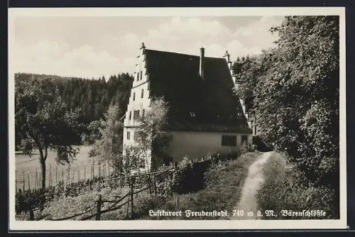 AK Freudenstadt, Gasthaus Bärenschlössle
