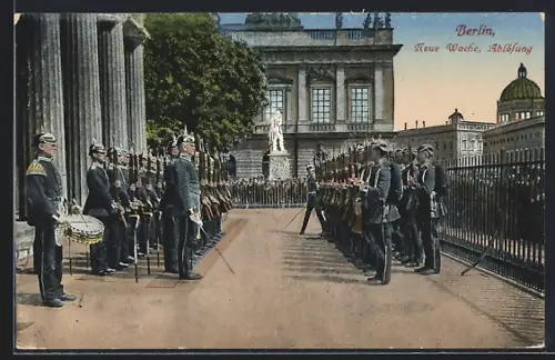AK Berlin, Neue Wache, Ablösung