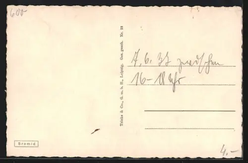 AK Nordhausen am Harz, Rathaus mit Stadthaus