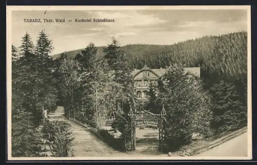 AK Tabarz /Thür. Wald, Kurhotel Schiesshaus