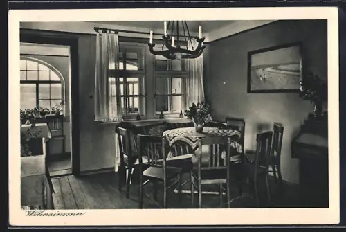 AK Hauteroda b. Heldrungen, Erholungsheim Haus auf dem Berge