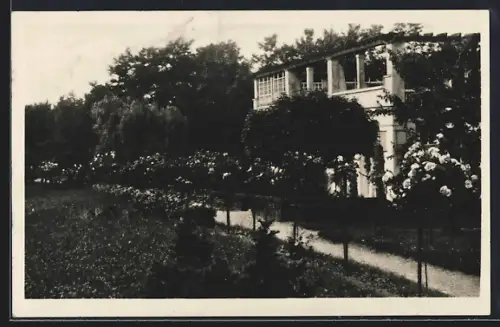 AK Saasa bei Eisenberg, Schwestern-Erholungsheim zum Roten Kreuz