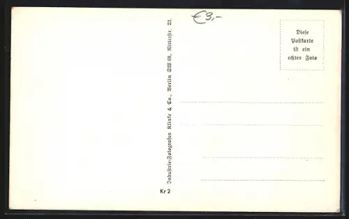 AK Berlin, Aufziehen der Wache am Ehrenmal