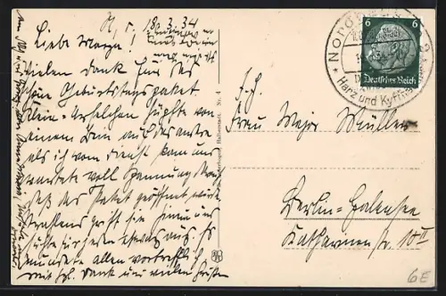 AK Nordhausen, Blasikirche, Mittelschule und Dom