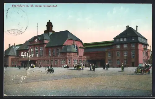 AK Frankfurt-Ostend, Neuer Ostbahnhof