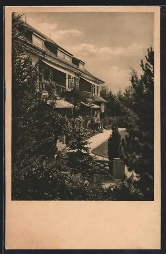 AK Zell /Ebenhausen, Gasthof Haus Langewiesche