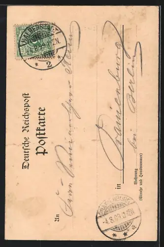 AK Halberstadt, Dom aus der Vogelschau