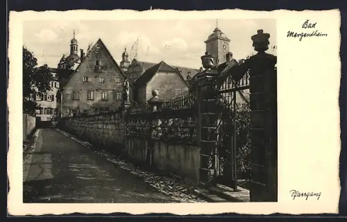 AK Bad Mergentheim, Pfarrgang