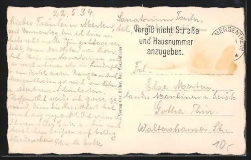 AK Bad Mergentheim, Pfarrgang