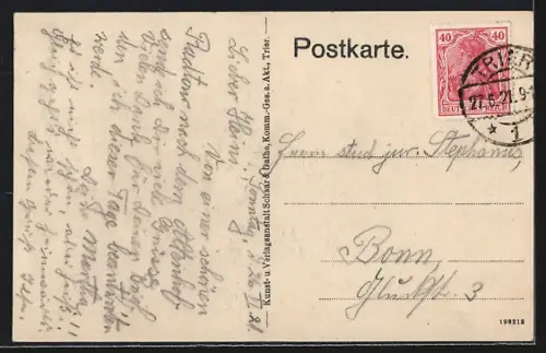 AK Trier, Gasthof Forsthaus Altenhof