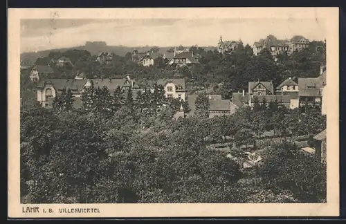 AK Lahr i. B., Villenviertel