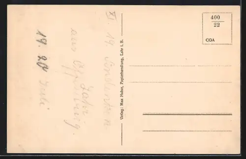 AK Lahr i. B., Villenviertel