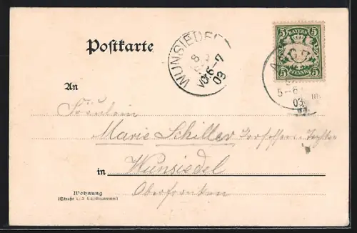 AK Anger / Obb., Ortsansicht