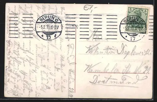 AK Berlin, Unter den Linden, Aufziehen der Schlosswache