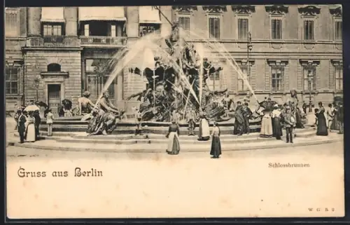 AK Berlin, Schlossbrunnen