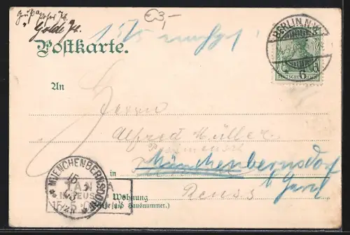 AK Berlin, Denkmal Kaiser Wilhelm I.