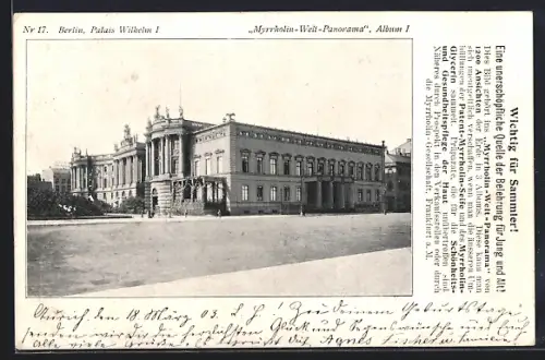 AK Berlin, Palais Wilhelm I.