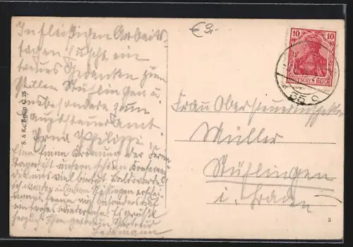 AK Berlin, Stadthaus, von der Jüdenstrasse aus