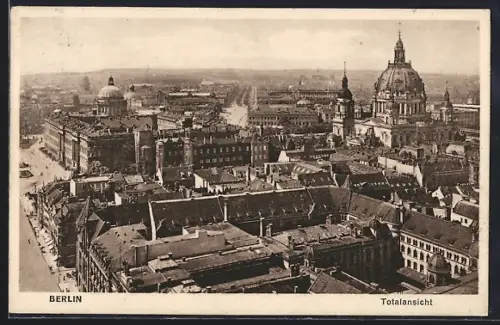 AK Berlin, Totalansicht mit Dom