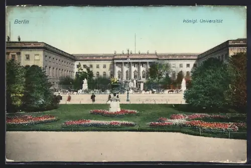 AK Berlin, Königliche Universität mit Anlagen