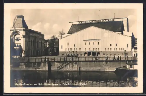 AK Berlin, Friedrichstadtpalast u. Theater am Schiffbauerdamm