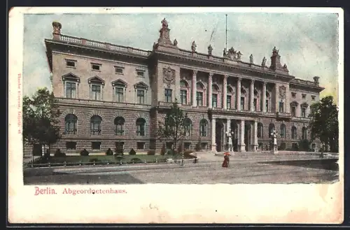AK Berlin, Sicht auf das Abgeordnetenhaus, Prinz-Albrecht-Strasse