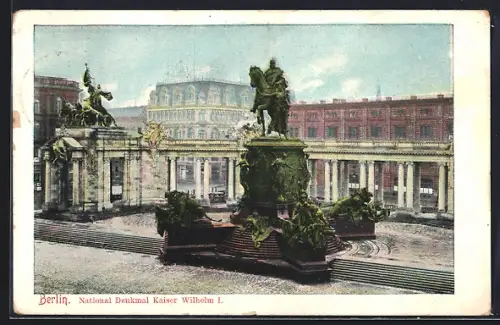 AK Berlin, National-Denkmal Kaiser Wilhelm I.