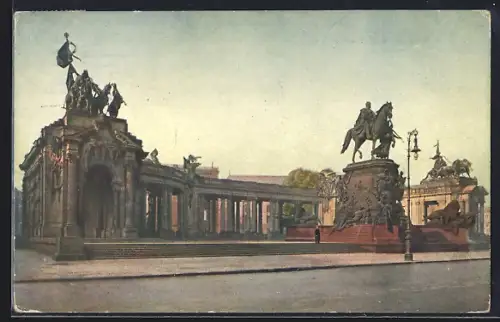 AK Berlin, Kaiser-Wilhelm-Denkmal