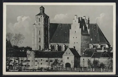 AK Ingolstadt, Taschenturm u. obere Pfarr