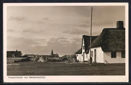 AK Westerland /Sylt, Friesenhäuser