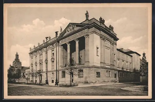 AK München, Neue Schackgalerie und Preussische Gesandschaft